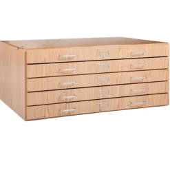 Flat File Stackable 5 Drawer Cabinets