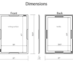 Flomo Mobile Magnetic Dry Erase Board