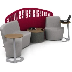 Flowform Learn Lounge Package, 6 Piece Double Pod