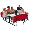 Fold & Roll Booths w/ Low Partition