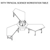 Forward Vision Table - Phenolic Resin with Maple Legs (36'' H)
