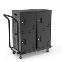 Four Modular Charging Cabinets & Double Dolly w/ Handle Bundle