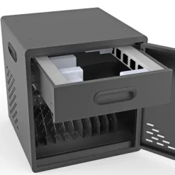 Four Modular Charging Cabinets & Double Dolly w/ Handle Bundle