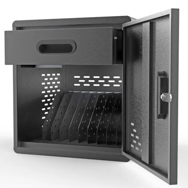 Four Modular Charging Cabinets & Double Dolly w/ Handle Bundle