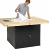 Four-Station Workbench w/ Double Door Storage