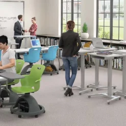 Fuzion Sit to Stand Adjustable Desks