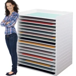 Giant Stacking Trays by SAFCO