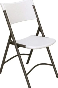 Gray Granite Blow Molded Folding Chair