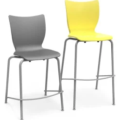 Groove Fixed Height Stools