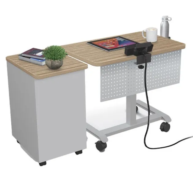 Grow & Roll Teacher Desk & Avid File Cabinet Package