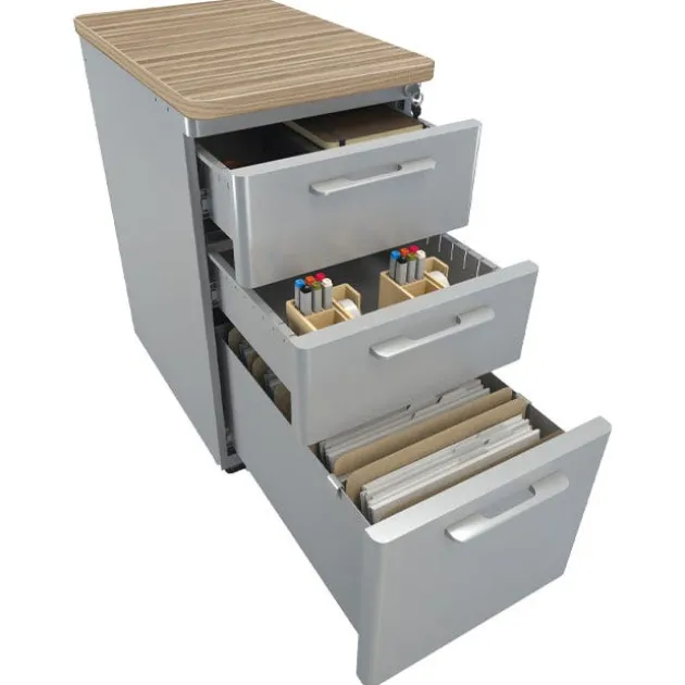 Grow & Roll Teacher Desk & Avid File Cabinet Package