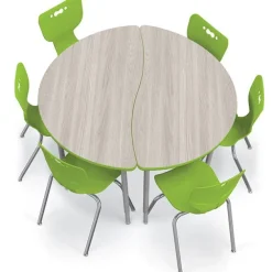 Half Round Creator Table & Hierarchy Chair Package