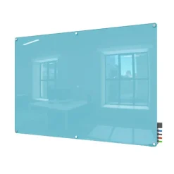 Harmony Magnetic Color Glass Markerboards w/ Radius Corners