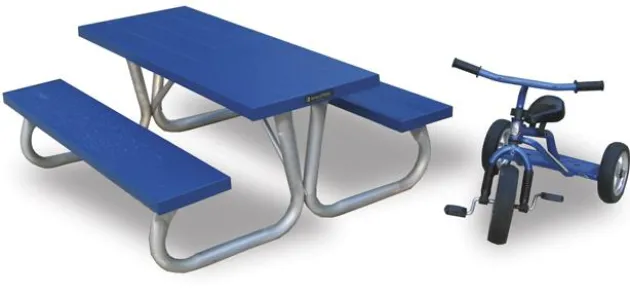 Heavy Duty All Aluminum Lil' Piknik Tables