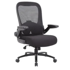 Heavy Duty Flip-Arm Mesh Task Chair