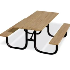 Heavy-Duty Pressure Treated Outdoor Picnic Tables