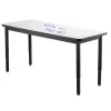 Height Adjustable Dry Erase Utility Tables