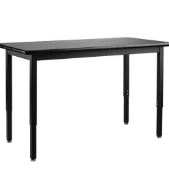 Height Adjustable Steel Science Table with Laminate Top (24'' x 72'')