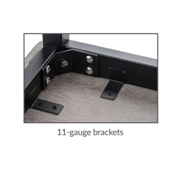 Height Adjustable Steel Science Table with Phenolic Top (24'' x 60'')