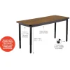 Height Adjustable Utility Table with Laminate Top (24'' x 48'' Rectangle)