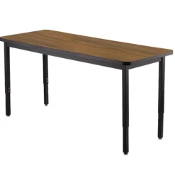 Height Adjustable Utility Table with Laminate Top (24'' x 48'' Rectangle)