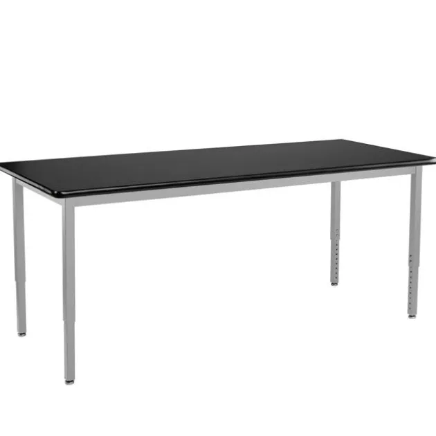 Height Adjustable Utility Table with Laminate Top (24'' x 48'' Rectangle)