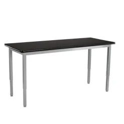 Height Adjustable Utility Table with Laminate Top (30'' x 60'' Rectangle)