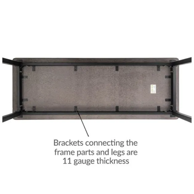 Height Adjustable Utility Table with Laminate Top (24'' x 60'' Rectangle)