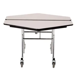 Hexagon Mobile Tables by NPS