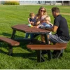 Hex Outdoor Picnic Tables