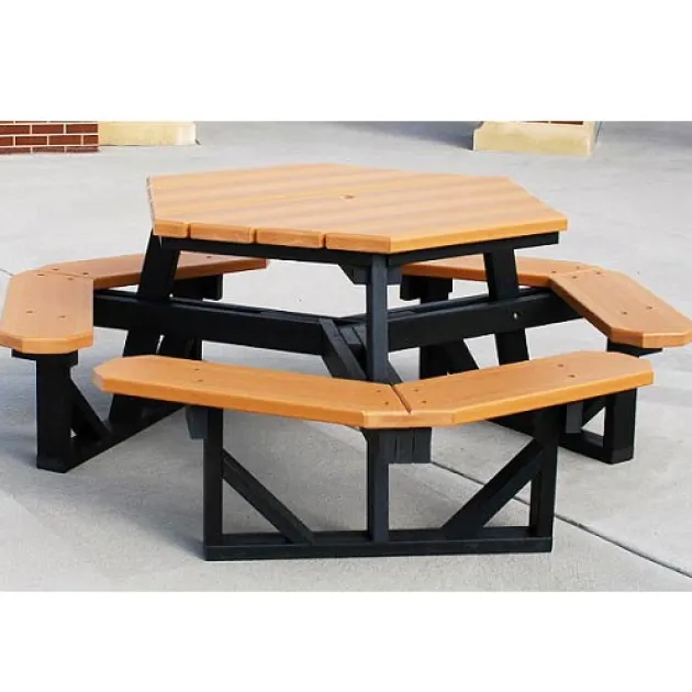 Hex Outdoor Picnic Tables