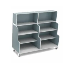 Hideaway Bookshelf Storage Cart