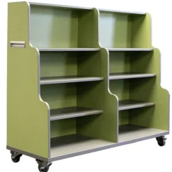 Hideaway Bookshelf Storage Cart