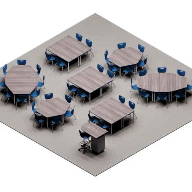 Hierarchy Activity Table & Chair Classroom Package
