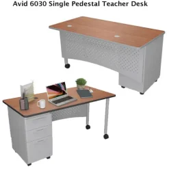 Hierarchy Boomerang Classroom Desk Package Set