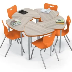 Hierarchy Chevron Collaborative Student Desks