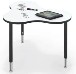 Hierarchy Cloud 9 Collaborative Stations with Dry Erase Top
