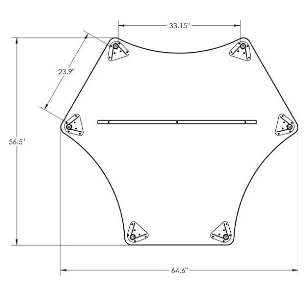 Hierarchy CogNitiv Dry Erase Activity Table