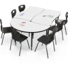 Hierarchy Creator Tables with Dry Erase Top