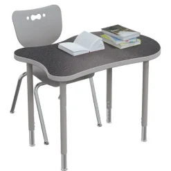 Hierarchy Fender Collaborative Student Desks with Dry Erase Top