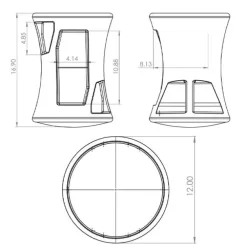 Hierarchy Flipz Stool