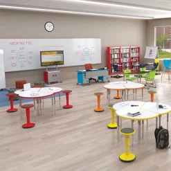Hierarchy Gather Dry Erase Collaborative Student Desk