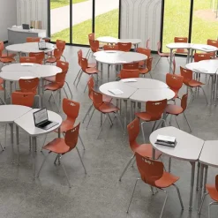 Hierarchy Gather Dry Erase Collaborative Student Desk