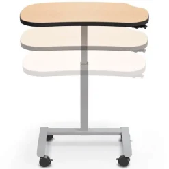 Hierarchy Grow & Roll Pneumatic Lift Desks