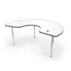 Hierarchy Porcelain Steel Dry Erase Activity Tables