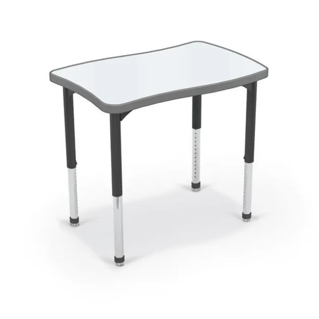 Hierarchy Porcelain Steel Dry Erase Desks