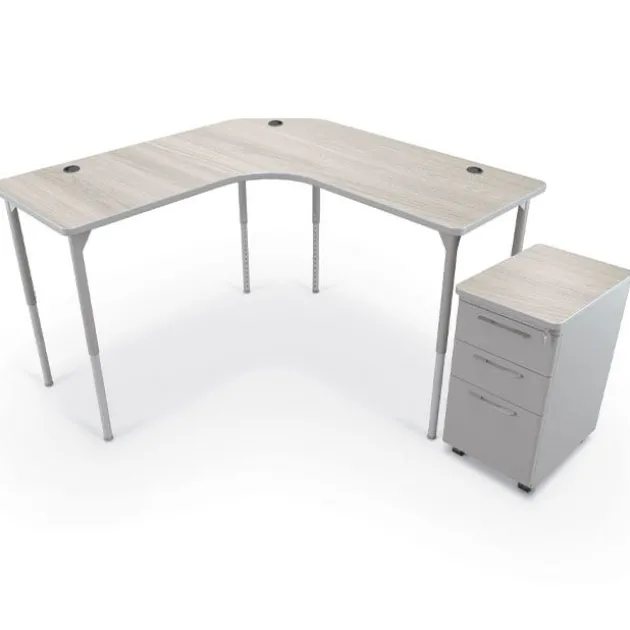 Hierarchy Sit to Stand Corner L-Shaped Desk