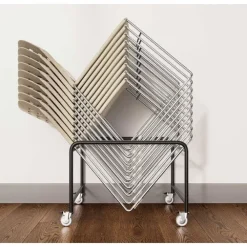 Hoopz Stacking Chair with Contoured Back