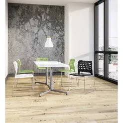 Hoopz Stacking Chair with Contoured Back