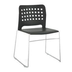 Hoopz Stacking Chair with Contoured Back